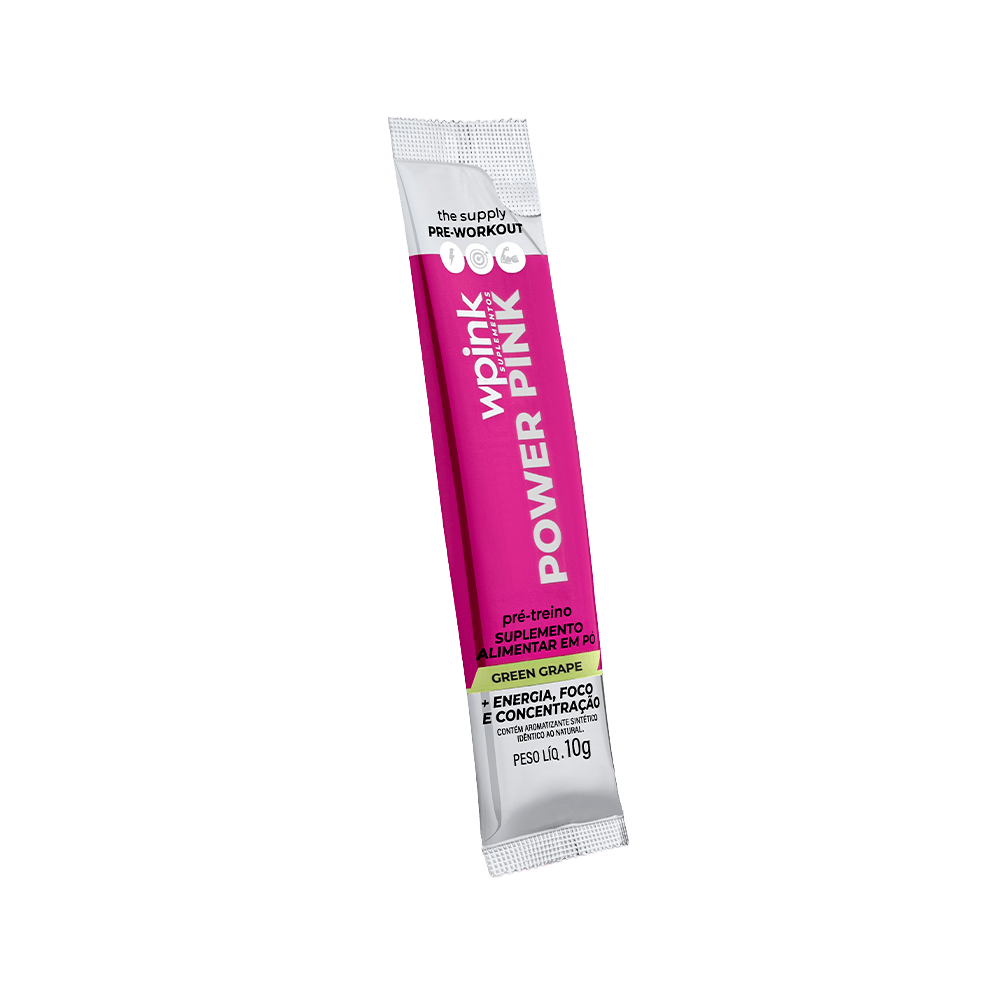 power pink de uva verde - pré-treino - 300g - wp - foto 3